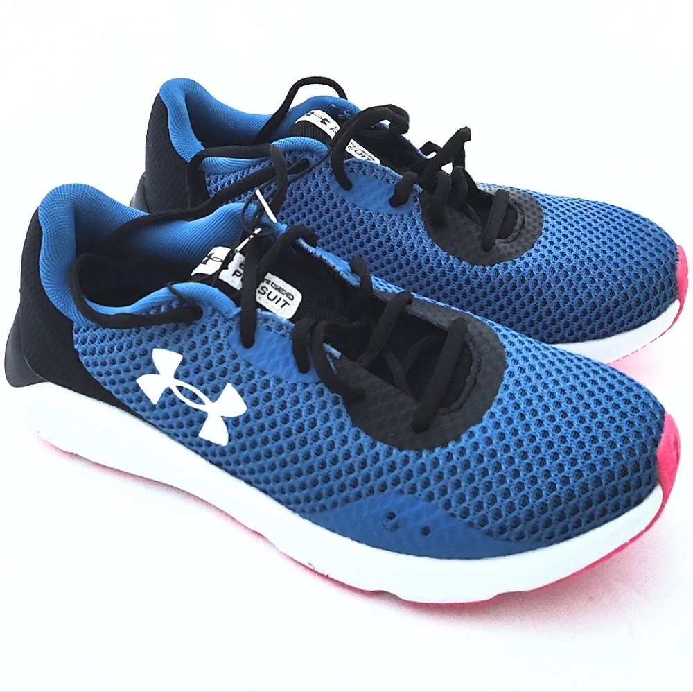 Under Armour Women’s Blue Mesh Running Sneakers